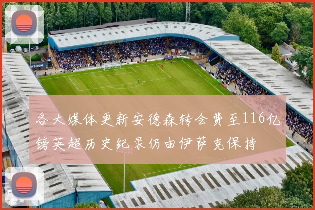 各大媒体更新安德森转会费至116亿镑英超历史纪录仍由伊萨克保持